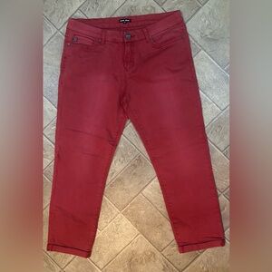 Dear John Vibrant Red Straight Jeans